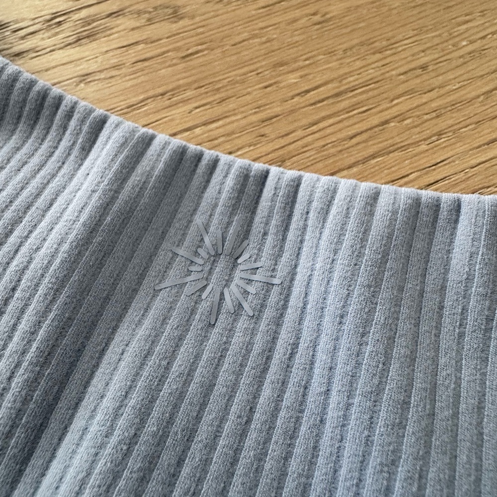 OFFLINE By Aerie Real Me XTRA Ribbed Long Sleeve Bra Top Large - Picture 7 of 7
